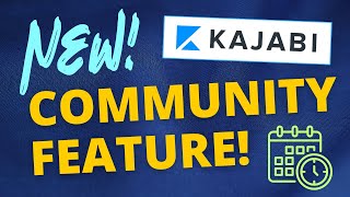 KAJABI Community Brand New Feature [upl. by Pamella353]