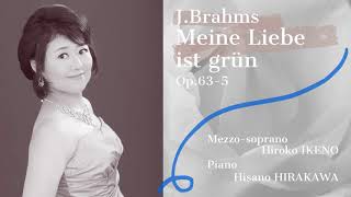 JBrahms Meine Liebe ist grün Op635 [upl. by Filahk]