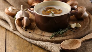 Velouté de champignons ou soupe aux champignons de Paris [upl. by Iur]