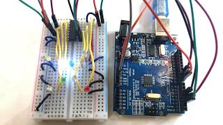 Arduino Multiplexer with LEDs [upl. by Airamat844]