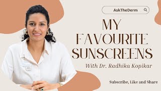 Dermatologist Recommended Sunscreens  Sunscreens for all skin types  Ask The Dermatologist [upl. by Nilsoj926]