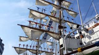 ARC Gloria  Himno Nacional de Colombia  SAIL Amsterdam 2015 [upl. by Olaf]