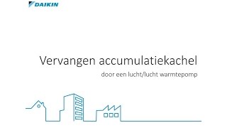 Vervang uw elektrische accumulatiekachel door een luchtlucht warmtepomp [upl. by Aisad]