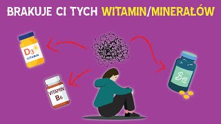 DEPRESJA czy niedobory żywieniowe Jak dieta sprzyja rozwojowi depresji i nasileniu objawów [upl. by Eba]