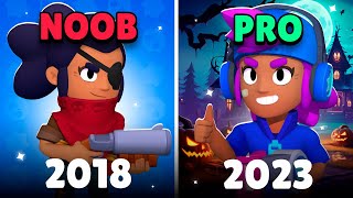 Hyra 20182023 Brawl Stars 🔥 0 To 100K Trophies 🏆 [upl. by Nytsud]