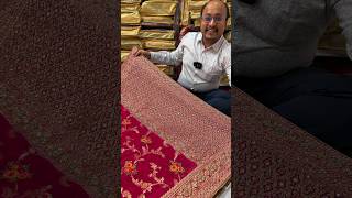 🔥KCPC Special KcPc Pure Georgette Banarasi Handloom Weaving Diamond Cutdana Handwork saree [upl. by Malloch]