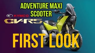 2025 KYMCO CVR5  FIRST LOOKmairomotourvlog1976 [upl. by Elehcir]