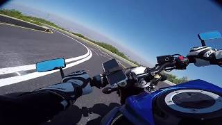 2017 suzuki GSXS750  throttleengine behavior and gear ratios [upl. by Yanetruoc625]