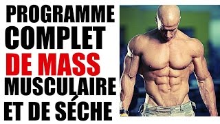 Programme OFFERT de Musculation  Prise de Masse et Sèche basique [upl. by Assirrem]