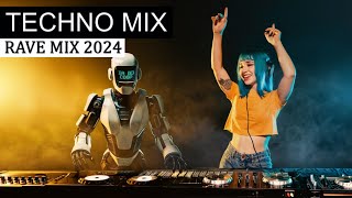 TECHNO RAVE MIX  Bigroom Techno amp Electro Festival Music 2024 [upl. by Gilbye]