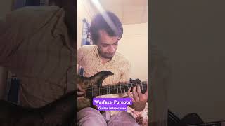 WarfazePurnota guitar Intro cover [upl. by Ahsenal]