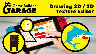 Game Builder Garage  2D Sprites amp Texture Editor [upl. by Eerej]