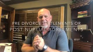 Postnuptial agreements [upl. by Eitsyrhc]