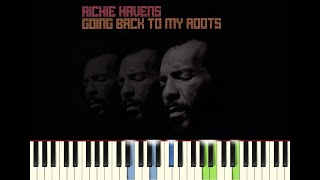 Going Back To My Roots  Richie Havens Piano Cover [upl. by Teak]