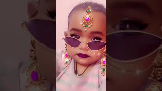 Bareli vale jhumke pe jiya lalchaye viralshort cutebaby youtubeshorts [upl. by Yelrah598]