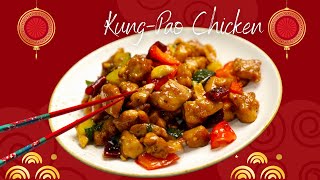 KUNG PAO CHICKEN RECIPE  HOW TO MAKE KUNG PAO CHICKEN  CHICKEN KUNG PAO [upl. by Onil537]