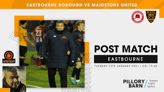 Post Match Eastbourne Borough [upl. by Hedy]