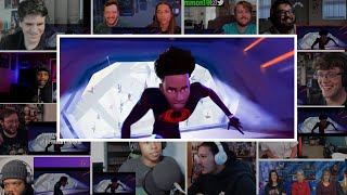 SpiderMan Across the SpiderVerse Trailer 3 Reaction Mashup  Reaction Mashup  Mashup [upl. by Siobhan571]