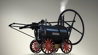 Constructing RICHARD TREVITHICK’S LOCOMOTIVE on Monzo  a digital model building app [upl. by Ahsin]