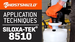 How to Apply SiloxaTek® 8510 Penetrating Concrete Sealer with Oil Repellent [upl. by Bartosch]