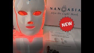 Nanoasia Skin Do Light Mask Световая Лед Маска Наноазия Led Mask Nanoasia [upl. by Yecac]