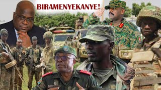 BYOSE HANZE🚨AMABANGA YA TSHISEKEDI NA MUSEVENI KU GUKUMIRA UMUVUDUKO WA M23🔥Gen MUHOOZIampTSHIWEWE [upl. by Carlstrom994]