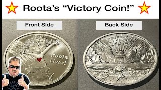 SILVER ALERT Rootas Silver quotVictory Coinquot is HERE Free w Private Road Subscription Bix Weir [upl. by Atlas]