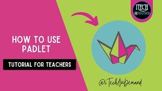 How To Use Padlet  Tutorial for Teachers [upl. by Tandie266]