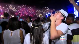 Réveillon 2016  Queima de fogos Copacabana HD 010116 [upl. by Aile]