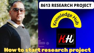 aiou 8613 research project related information [upl. by Gnud661]