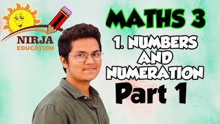 class 3 maths  numbers  numbers and numeration part 1  class 3rd cbse mathematics  maths school [upl. by Aohsoj790]