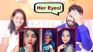 INDIANS react to Romaisa Khan  Tik Tok  Queen of Expressions [upl. by Fonville981]