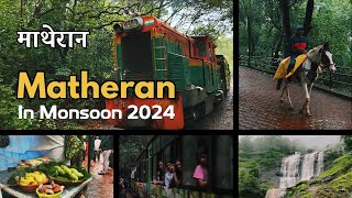 Matheran Hill Station in 2024 Complete travel guide  Matheran Toy Train  Hotels amp Food [upl. by Normy384]