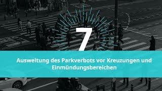 Ausweitung des Parkverbots vor Kreuzungen und Einmündungsbereichen [upl. by Cailly320]