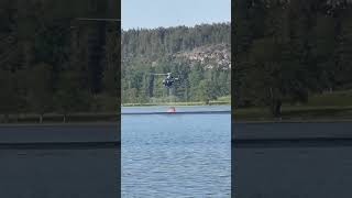 Skogsbrand 😳 helicopter epic goviral foryou [upl. by Krystin]