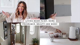 WEVE PICKED OUR LIVING ROOM PAINT FINAL FRONT DOOR REVEAL amp HOME FRAGRANCE  OCTOBER FAVOURITES [upl. by Enilekcaj523]