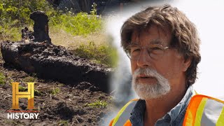 The Curse of Oak Island Swamp Excavation Reveals ENORMOUS Find Season 9 [upl. by Harobed]