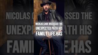 What Nicolas Cage Reveals About His Fatherhood shorts [upl. by Chrisy]