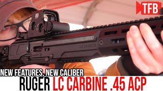 Ruger Reintroduces the LC Carbine in 45 ACP [upl. by Barta]