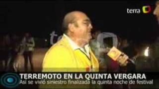 Momento exacto del terremoto en la quinta vergara [upl. by Flaherty]