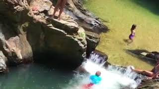 A visit to Three Pools Waterfall Blanchisseuse Trinidad [upl. by Stouffer]