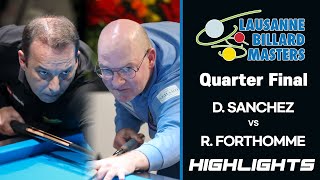 Lausanne Billard Masters 2021 Quarter Final  Daniel SANCHEZ ESP vs Roland FORTHOMME BEL HL [upl. by Fortin]