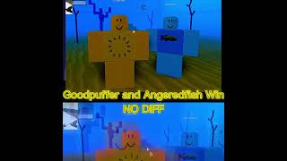 Angeredfish and Goodpuffer VS Badpuffer Ocean Terror Roblox [upl. by Trebmer]