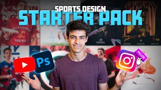 Where to Begin 5 Steps to Start Learning Sports Graphic Design [upl. by Nari]