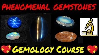 Gemology Course Gems Optical Phenomena  Corso Gemmologia  Gemologia [upl. by Mame131]