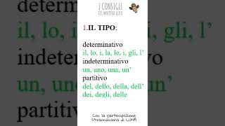 Analisi Grammaticale L ARTICOLO [upl. by Uthrop]