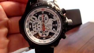 DETOMASO PADUA Chronograph Black G35005F  Miyota OS60 [upl. by Adelbert]