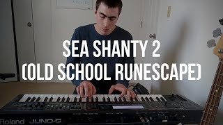 Piano Cover 223 Sea Shanty 2 Old School Runescape [upl. by Raji]