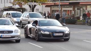 Supercars in Sebastian Vettel´s Hometown heppenheim [upl. by Aynna]