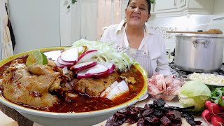 El mejor Pozole Rojo ¡Una receta irresistible [upl. by Inhoj249]